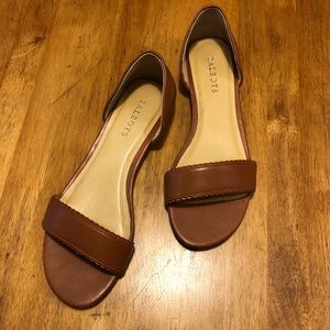 Brand new Talbots brown sandals